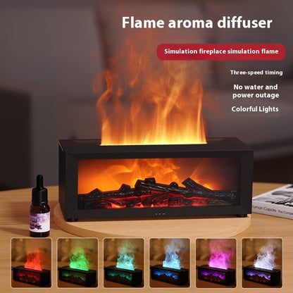 Flamme Aromatherapie Maschine bunte ätherisches Öl