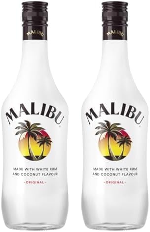 Malibu Pineapple – Fruchtig-Prickelnder Mix Aus Rum – 12 Dosen - 250ml (10 Vol.-%)