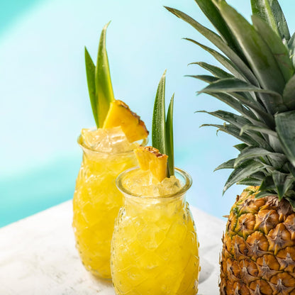 Malibu Pineapple – Fruchtig-Prickelnder Mix Aus Rum – 12 Dosen - 250ml (10 Vol.-%)